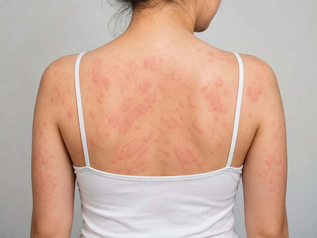 Clear skin — after treatment
